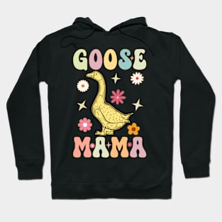 Goose Mama Groovy Geese Duck Hoodie